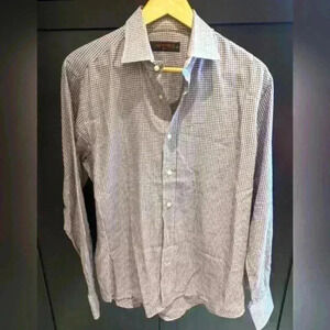 Etro Men's Button  Down Long Sleeve Dress Shirt - size 41 in excellent condition